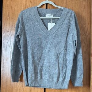 NWT Liuerfeng Womens V neck Lightweight Sweater. Size M